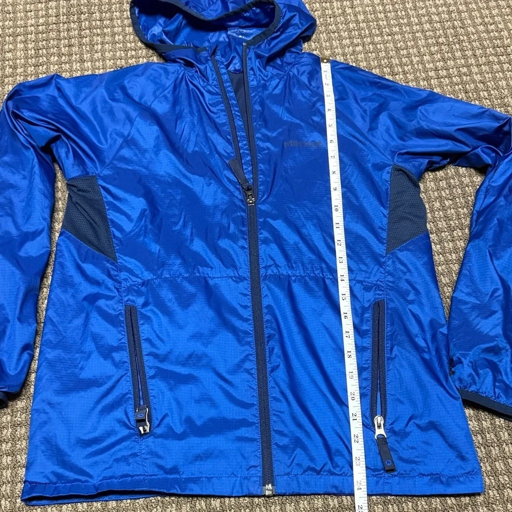 Marmot kids Blue Hooded Jacket Sz XL
